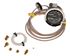 Oil Pressure & Water Temperature Dual Gauge Kit - Chrome Bezel - Including Fittings - RX1351OILWATER
